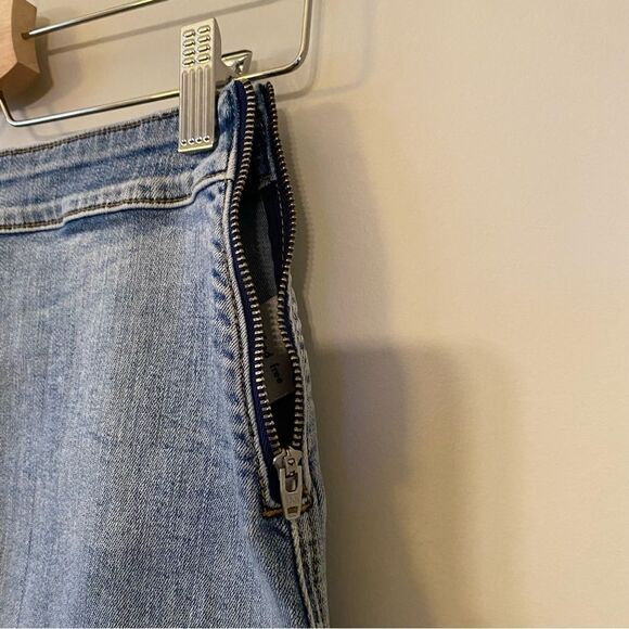 Aritzia-Wilfred Free Donyale Denim Mini Skirt - Picture 8 of 11